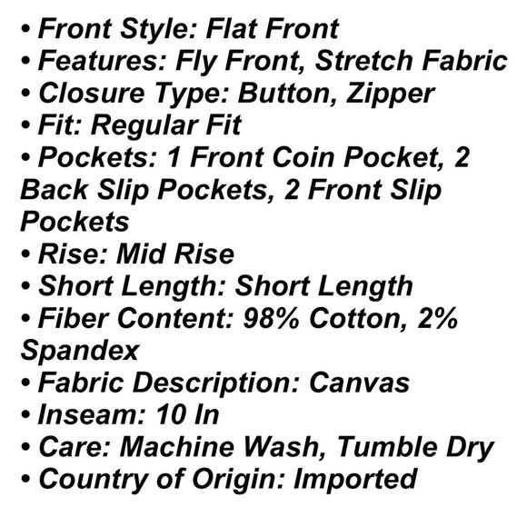 Mutual Weave - Men's 10" Inseam Canvas Walking Shorts - Pirate Black - 42 - Picture 10 of 15